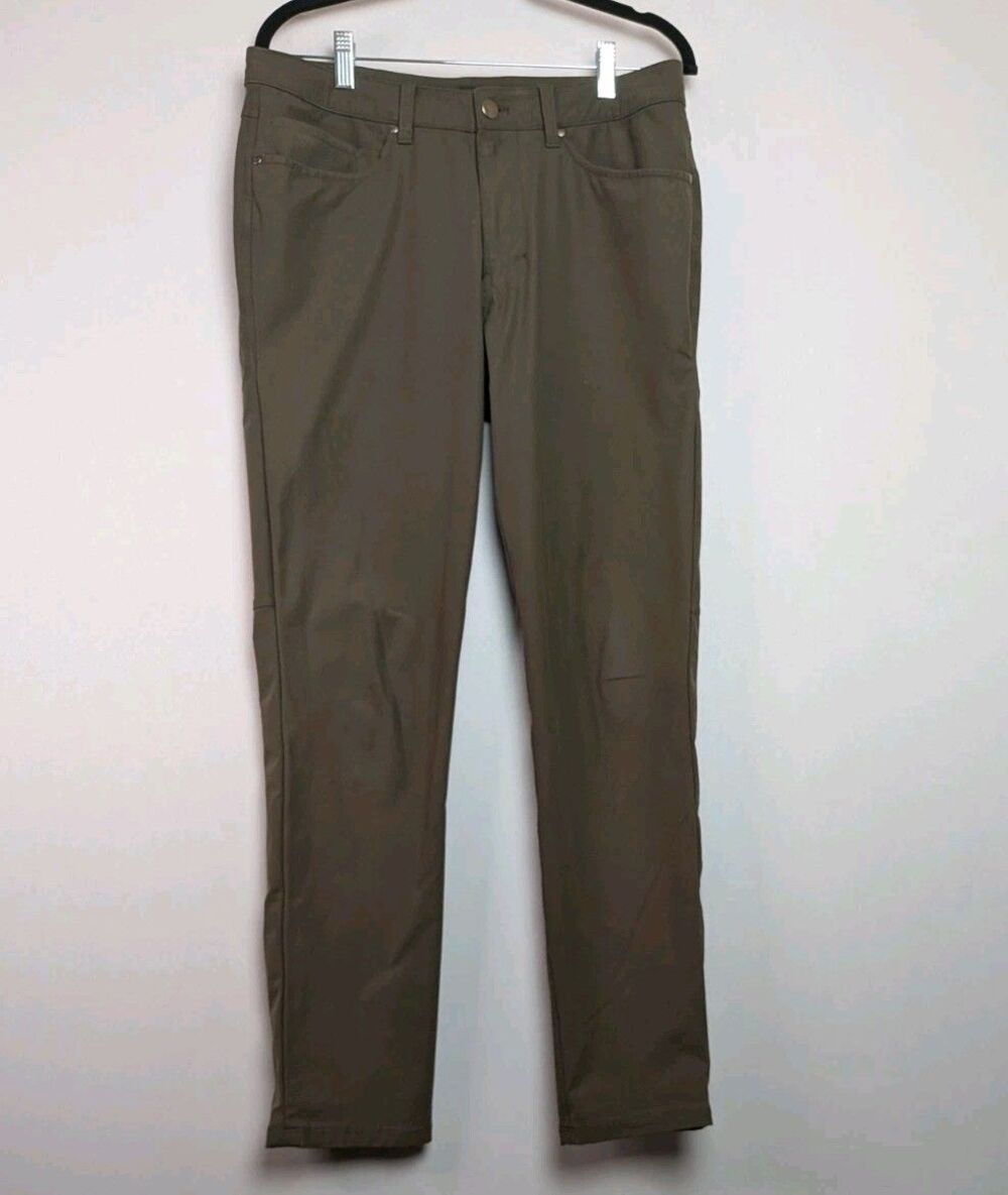 Lululemon Pants Mens 31 ABC Classic Fit Warpstreme Stretch 5 Pocket Athletic